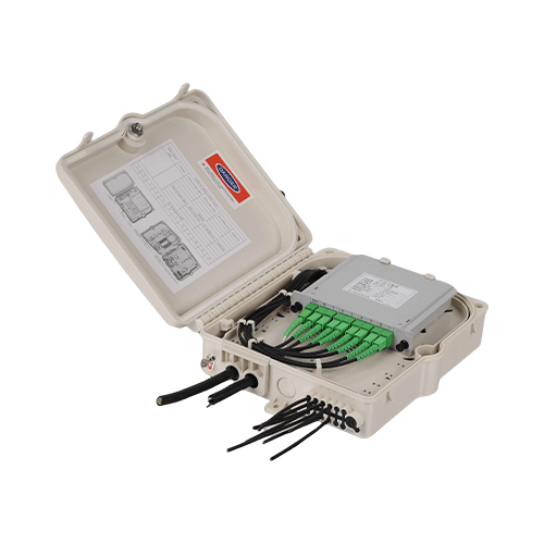ODB-8H 8-Core Optical Distribution Box w/ Cassette Splitter
