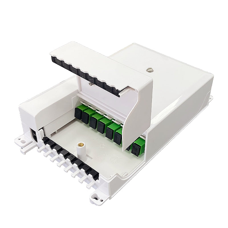 Boîtier de distribution de fibre optique FFB-T428i-II sans fixation de maintien de câble
