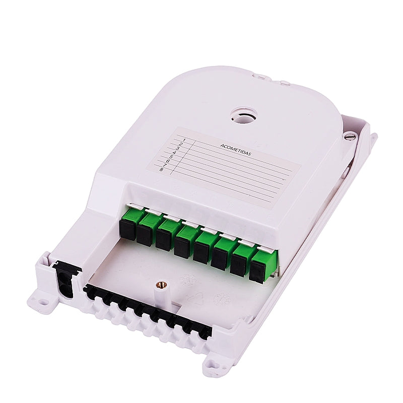 Boîtier de distribution de fibre optique FFB-T428i-II sans fixation de maintien de câble