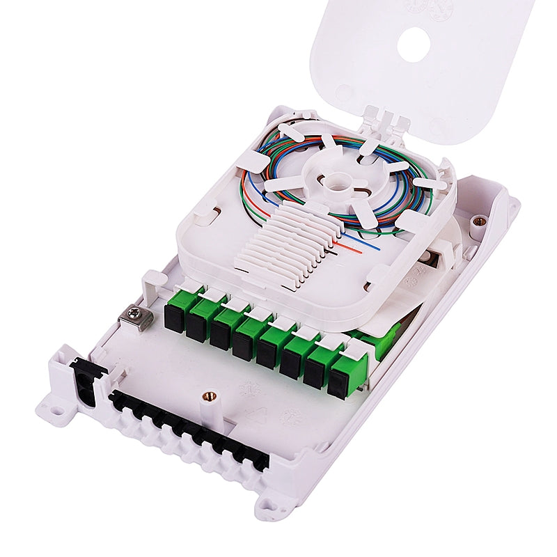 Boîtier de distribution de fibre optique FFB-T428i-II sans fixation de maintien de câble