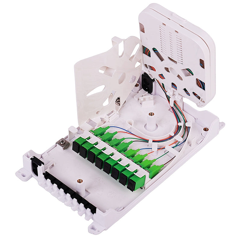 Boîtier de distribution de fibre optique FFB-T428i-II sans fixation de maintien de câble