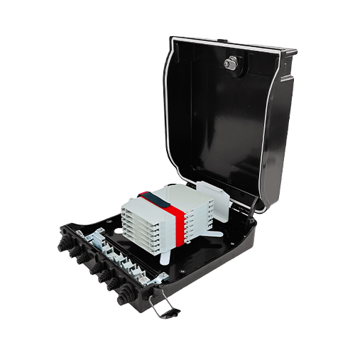 Boîtier de distribution de fibre optique GP-T224C-144F 2 entrées 5 sorties 144FO