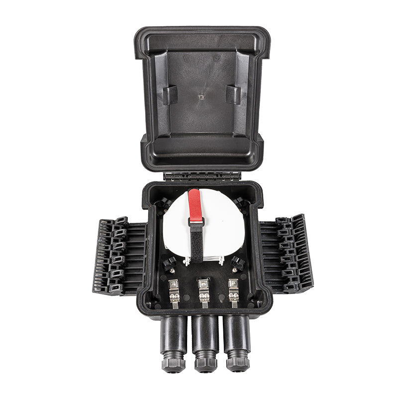GJS-B330C-3P 48F 3 Ports Fiber Optic Splice Closure