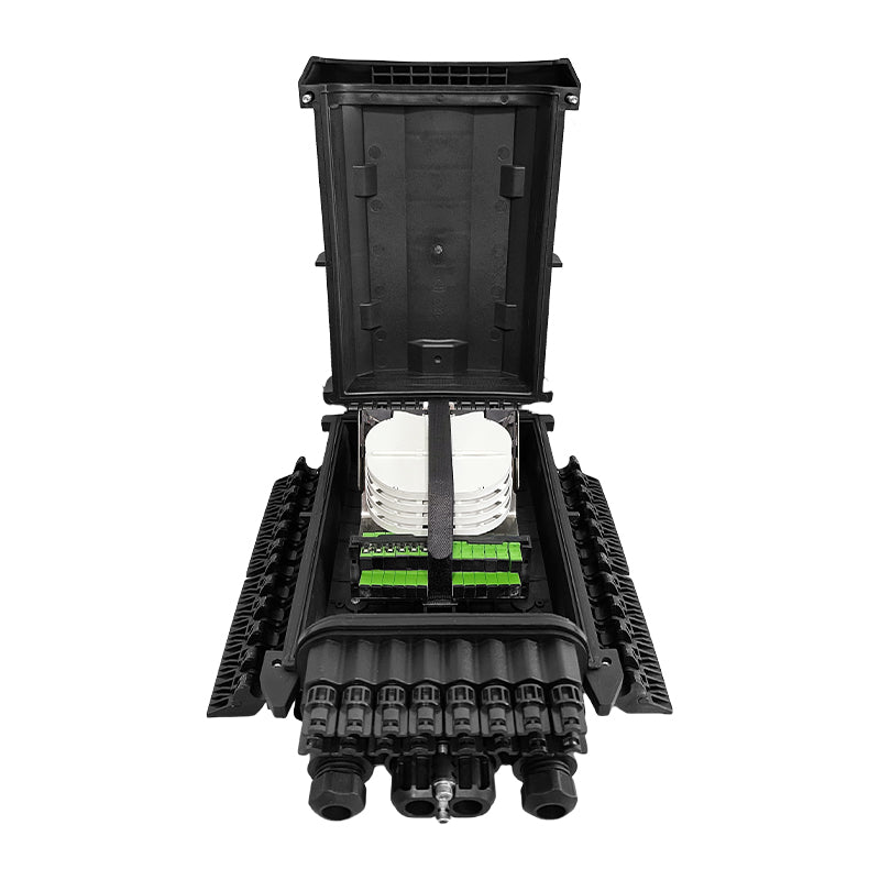 GJS-B380K-16DP 96F 16 Ports Fiber Optic Splice Closure