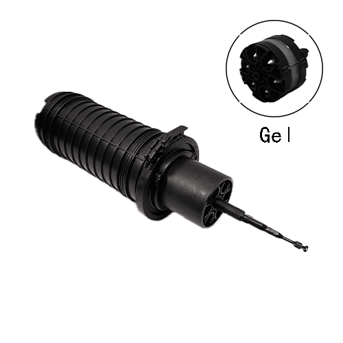 GJS-NJ1447 Boîtier de raccordement à dôme en fibre avec gel d'étanchéité pour câbles