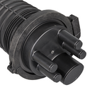 GJS-D1445 Boîtier de raccordement dôme à fibres optiques 144FO 4 ports ronds