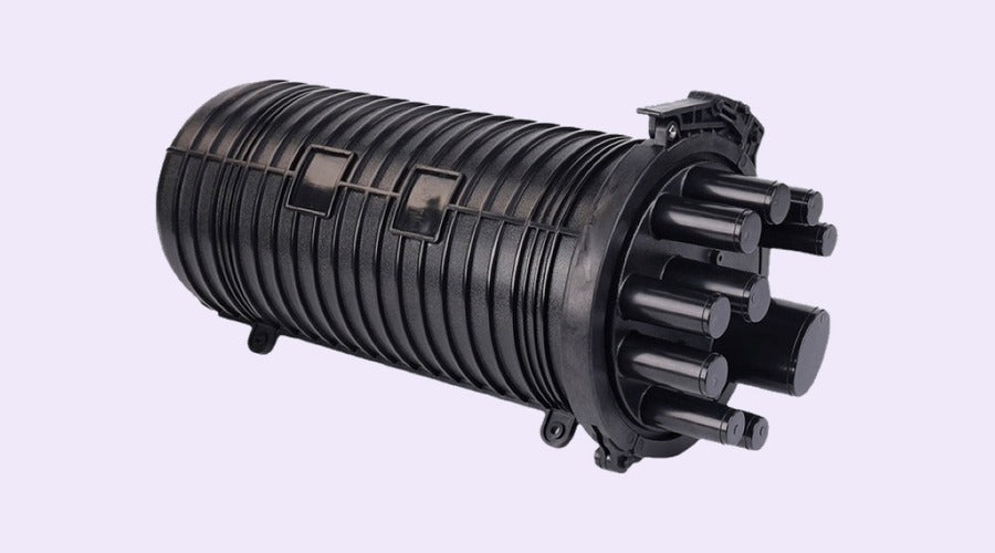 Dome fiber optic splice closure